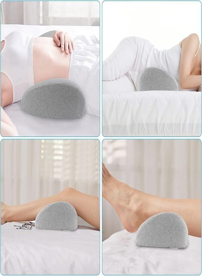 Arabest Lower Back Pillow, Lumbar Support Pillow for Bed, Waist Stretch, Relieve Low Back Pain, Lumbar Support Pillow - Image 2